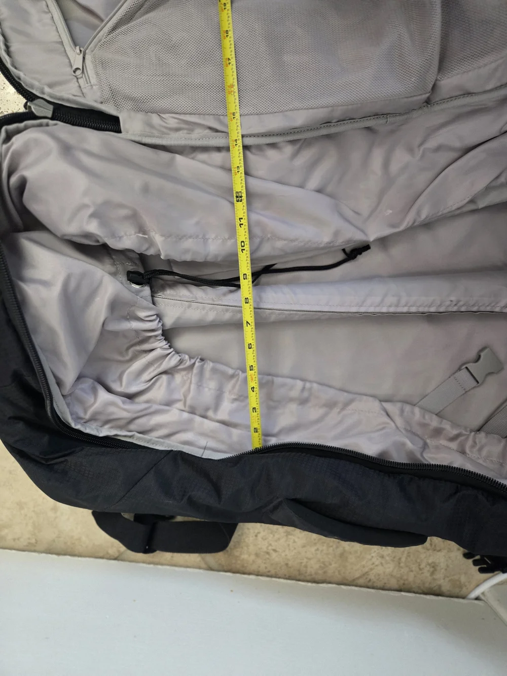 Black Rolling Backpack - Travel Carry-On